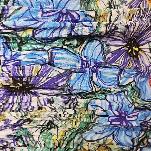 Jams World Fern Grotto Beautiful Vibrant Color Leaf &Floral Maxi Sz S Gardencore - Picture 14 of 16